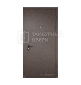 Дверь входная металлическая с порошковым напылением с ковкой ТД-64